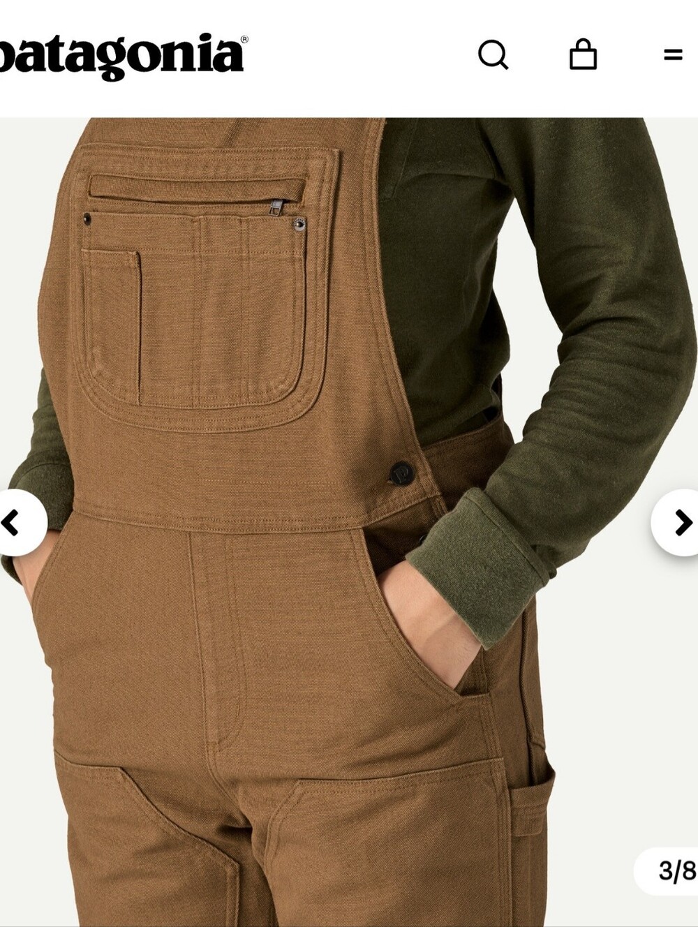 Patagonia Iron Forge Bib Overalls - Picture 4 of 7